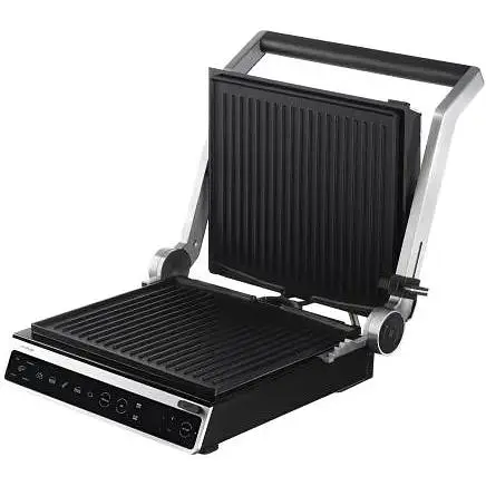 Электрогриль Ardesto GK-STC20 Black/Silver 2000W - фото 2