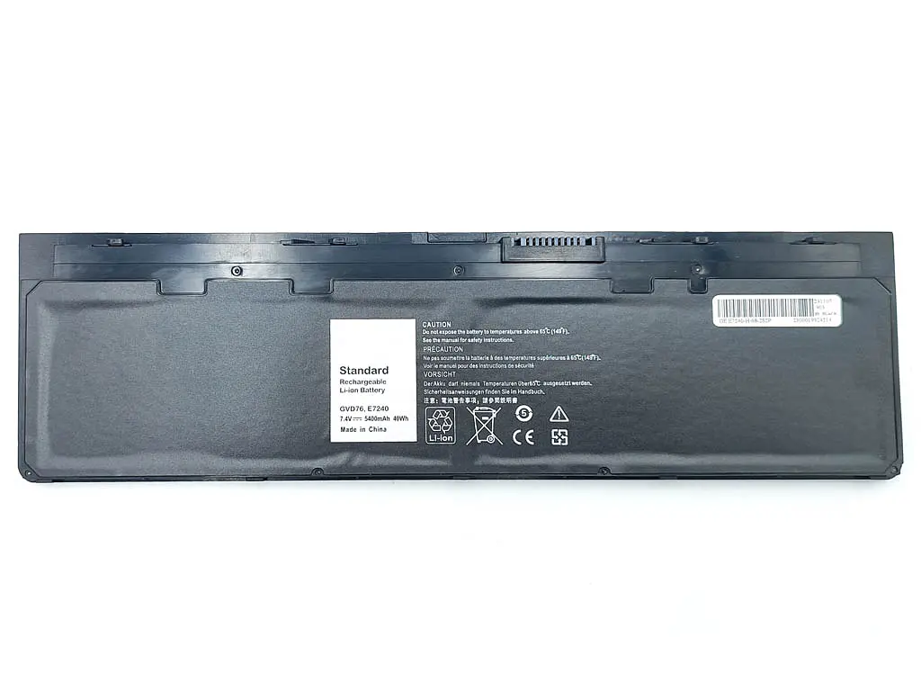 Акумулятор GVD76 для Dell Latitude E7240, E7250, 12 7000 (WD52H) (7.4V 5400 mAh 40Wh) - фото 2