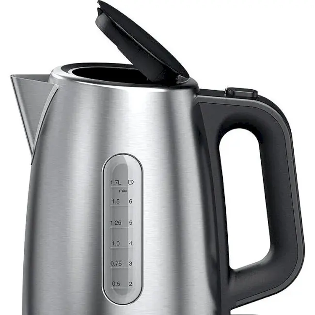 Электрочайник Braun WK 1500 BK 1.7 л нержавеющая сталь/черный - фото 4