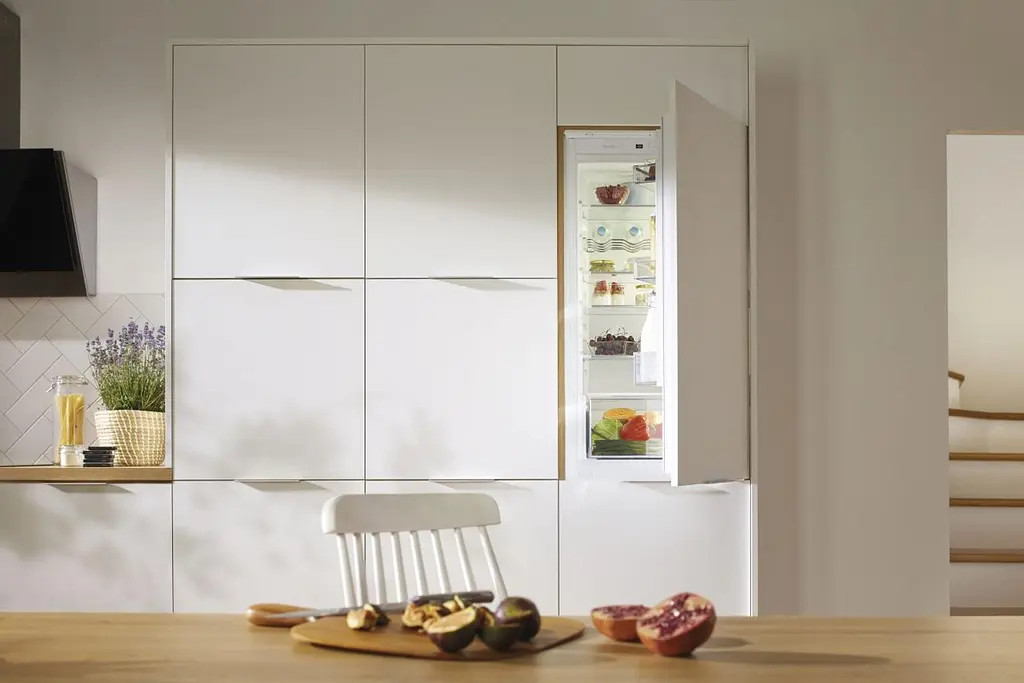 Встраиваемый холодильник Gorenje с морозильной камерой 177х55х54см 2 двери 180 (68) л А++ NF+ белый (NRKI4182A1) - фото 4