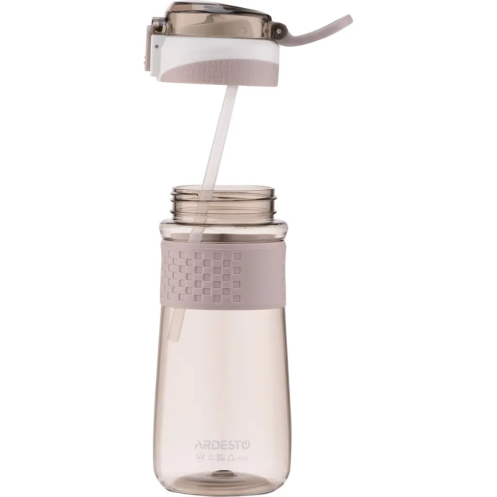 Бутылка для воды Ardesto Energy, 700 мл, серая (AR2270PG) - фото 2