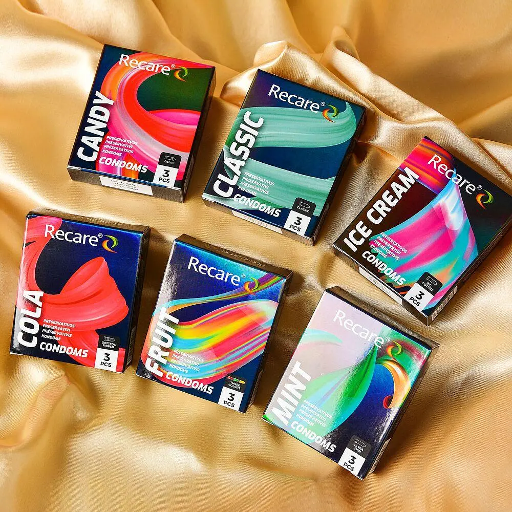 Презервативи Holographic Recare Classic Condoms 3 шт, класичні - фото 7