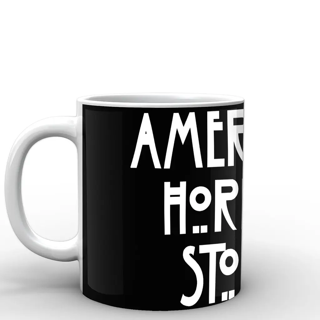 Кухоль GeekLand American Horror Story Американська Історія Жахів напис AH 02.014 330 мл білий - фото 2