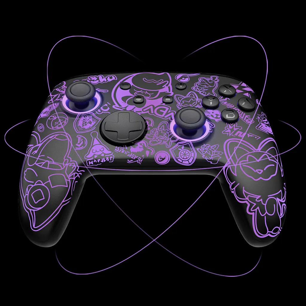 Геймпад FUNLAB Firefly Pro Wireless Switch Controller Violet [109758] - фото 4