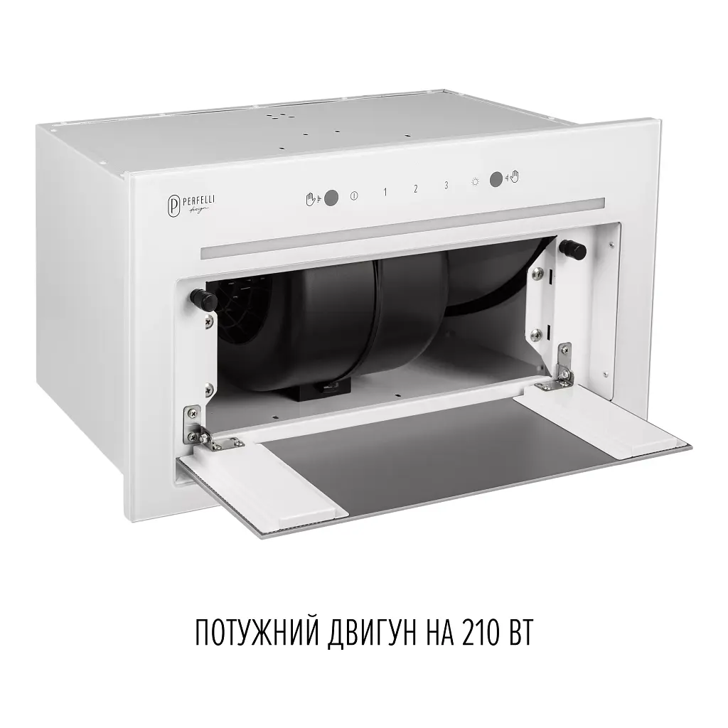 Витяжка повновбудована Perfelli Design Filini 5 Bianco - фото 9