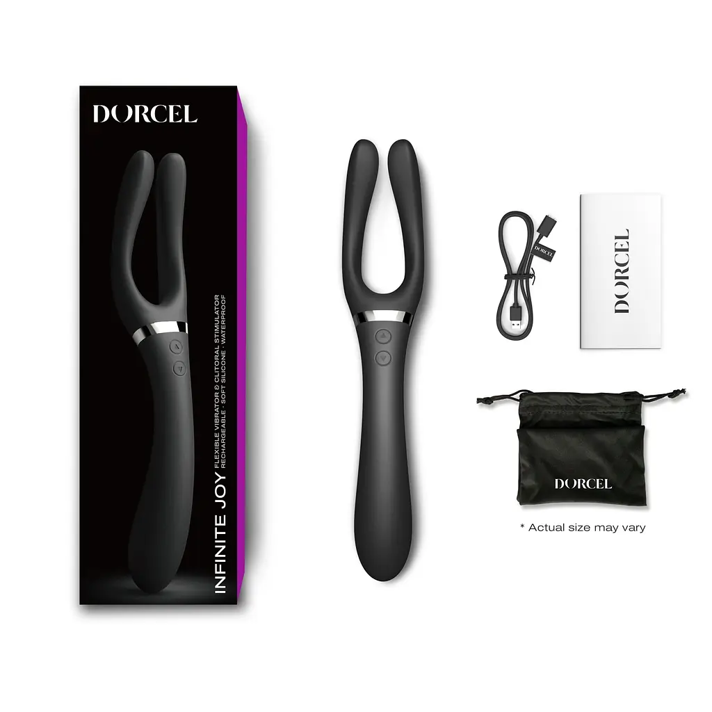 Вібратор-стимулятор Dorcel INFINITE JOY BLACK Dorcel SO7382 95564 - фото 2