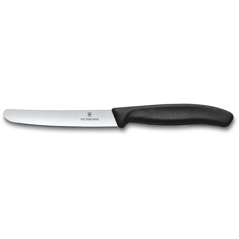 Кухонний ніж Victorinox SwissClassic Table лезо 11см з чорн. ручкою - фото 2