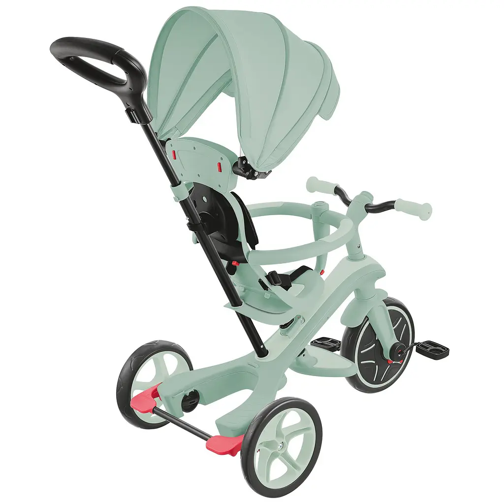 Велосипед детский Globber Explorer Trike 4в1 до 20 кг фисташковый (637-505) - фото 5