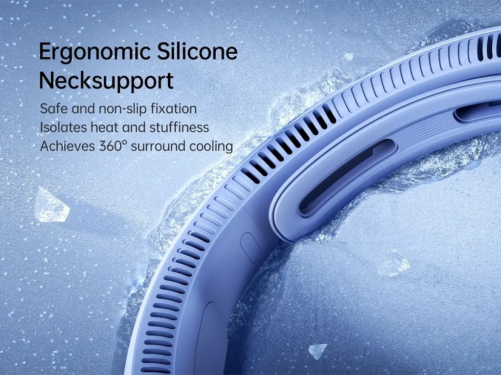 Вентилятор Jisulife Neck Fan Life4 Blue - фото 10