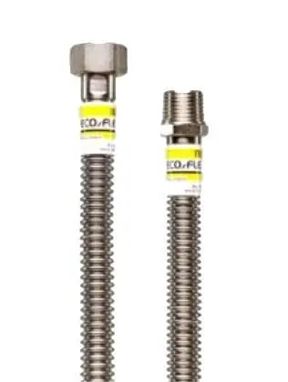 Шланг для газа Eco-Flex Стандарт из нержавеющей стали d 12 1/2х3/4" В 40 см 30412 - фото 3