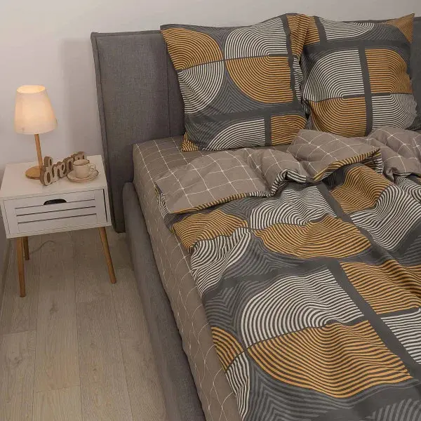 Постільна білизна двоспальне Viluta Сатин Twill 628-2 210х175 см - фото 6