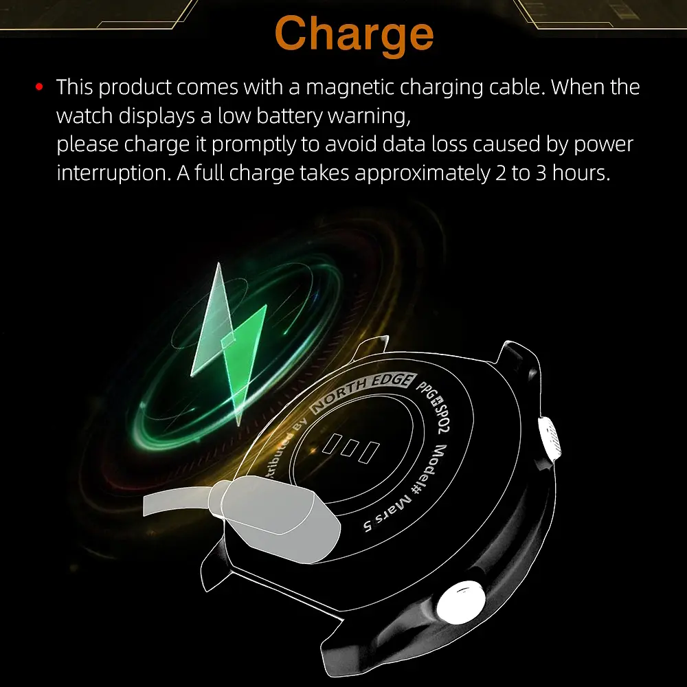 Годинник North Edge Mars5 Nano - фото 12