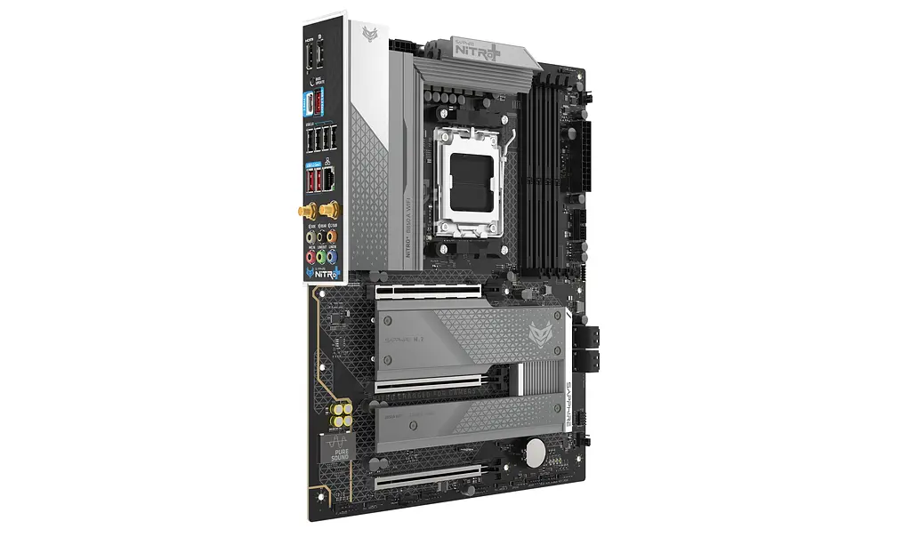 Материнская плата NITRO+ B850A WIFI7 sAM5 Sapphire teh0024957 - фото 3