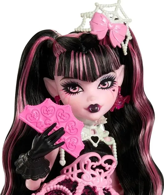 Лялька Monster High Страшносолодкий день народження Дракулаура JBG74 Mattel JBG74 - фото 3