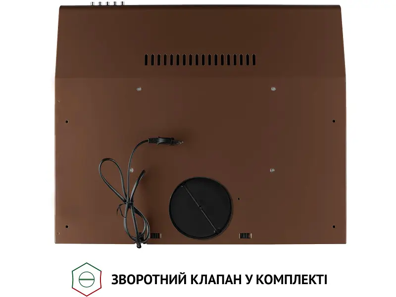Витяжка Perfelli PL 6144 DARK BR LED - фото 10