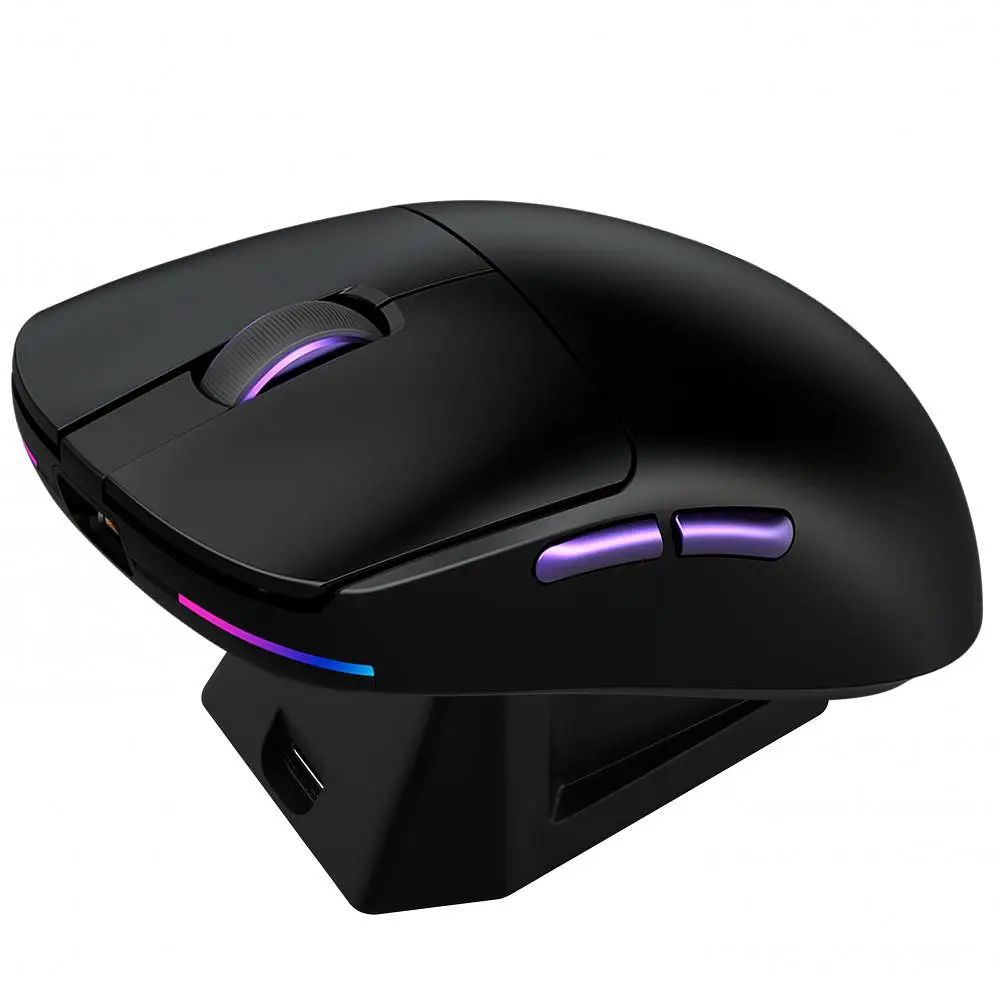 Миша Proove Gaming Superfight Wireless with Charging Dock Black/Purple (WMSW00122001) U1 - фото 6