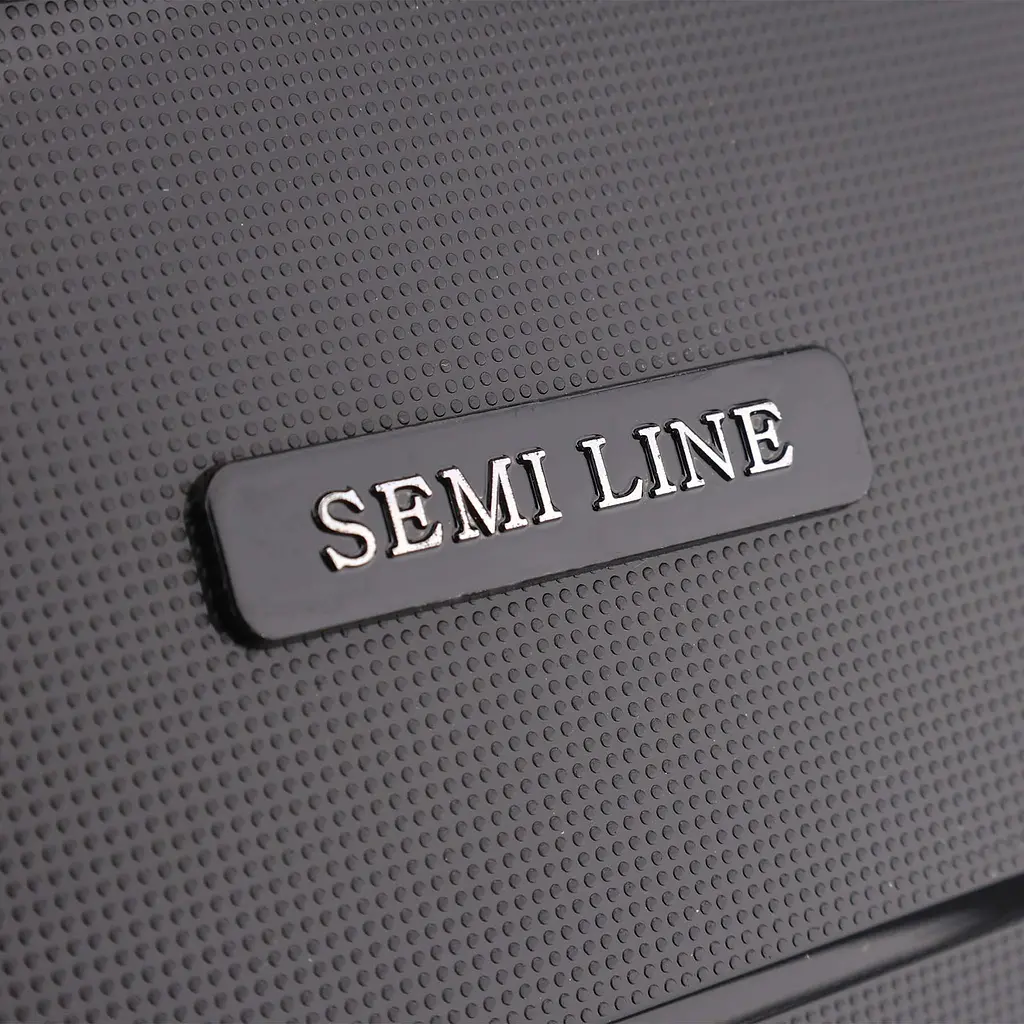 Валіза велика Semi Line T5908-4 поліпропілен 28 дюймів 110 л Чорна - фото 8