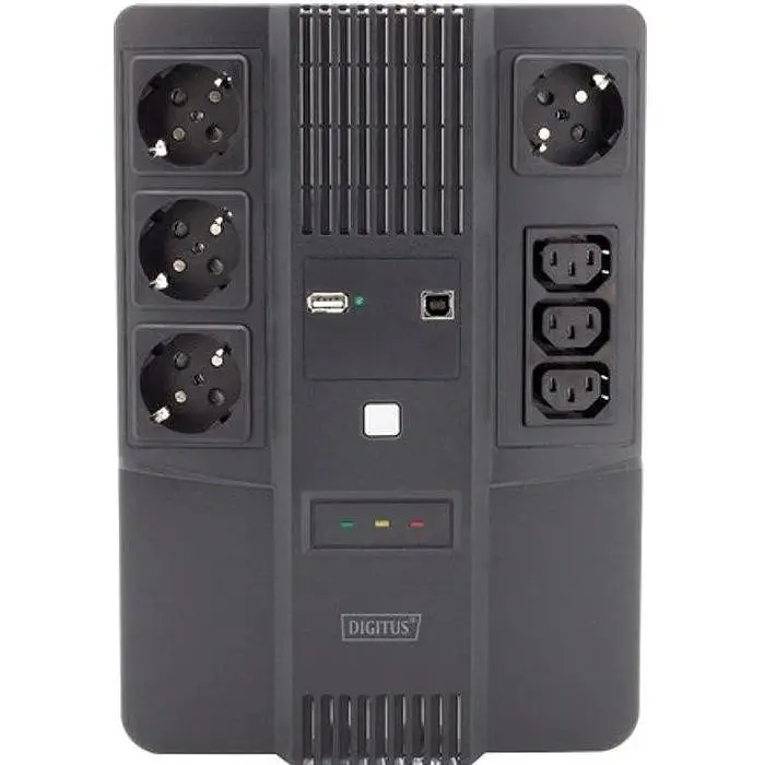 Линейно-интерактивный ИБП Digitus All-in-One 600VA/360W LED (DN-170110) - фото 2