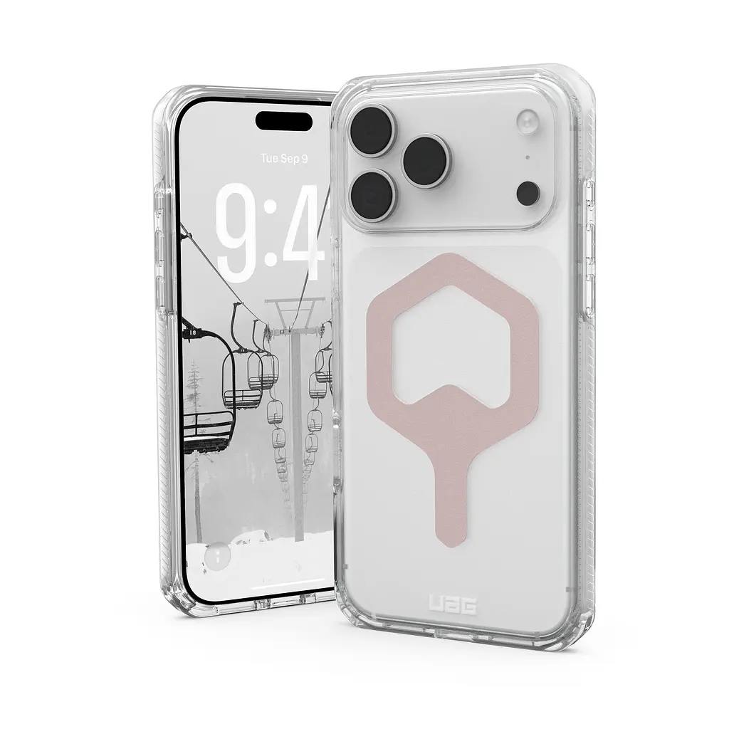 Чохол UAG для iPhone 17 Pro Max, Plyo MagSafe, Ice/Rose Gold teh0019370 - фото 6