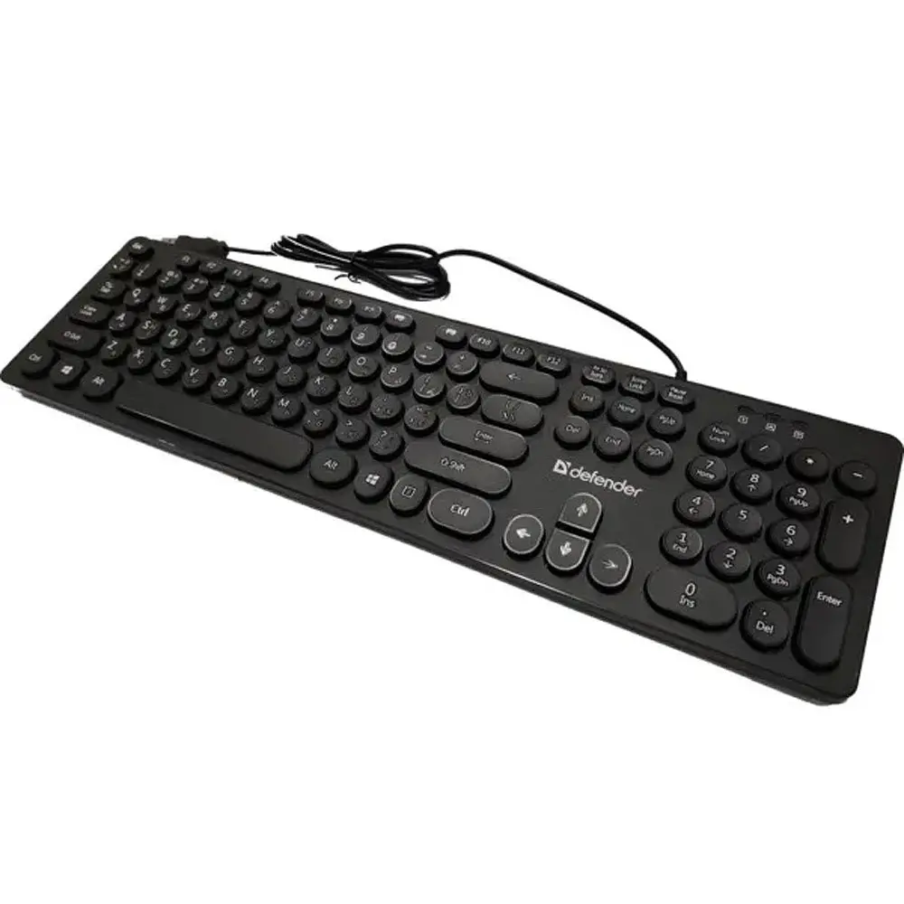Клавіатура Defender Accord KM USB UA Black (450250) - фото 2