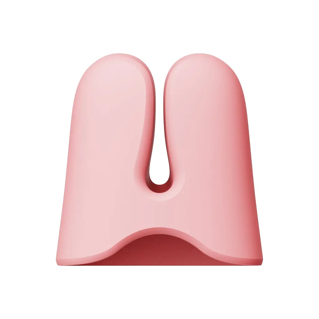 Вібратор для грудей Zalo Nave Obsidian 6.3 см рожевий - фото 12