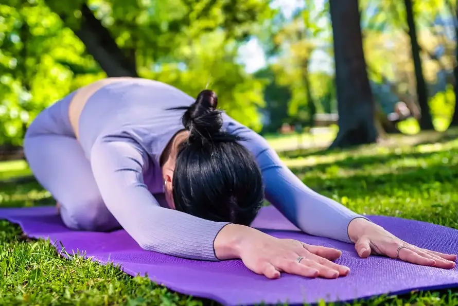 Килимок для йоги та фітнесу Power System PS-4014 PVC Fitness-Yoga Mat Purple (173x61x0.6) (PS-4014_Purple) - фото 8