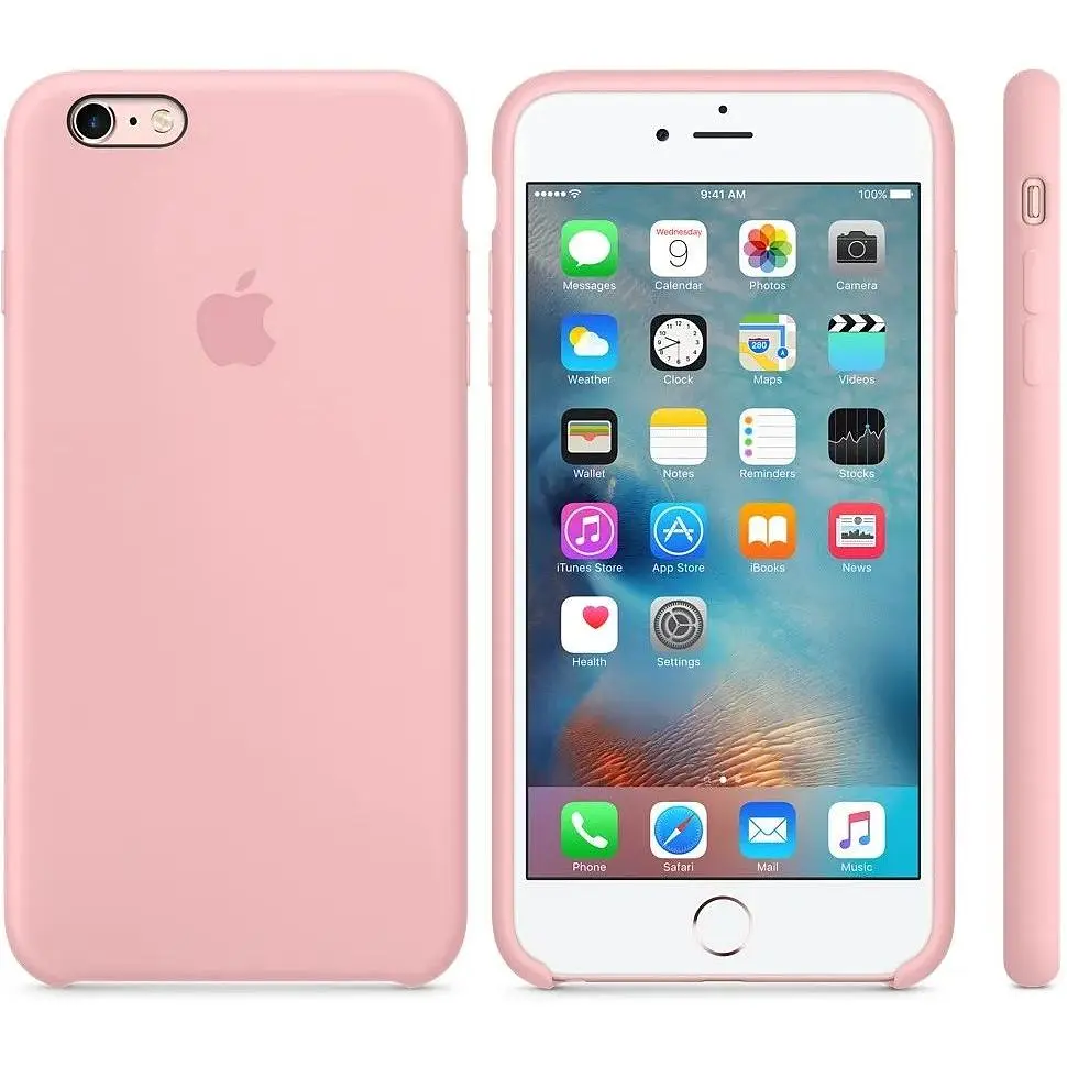 Чохол-накладка Toto Silicone Case Apple iPhone 6/6s Rose Pink - фото 3
