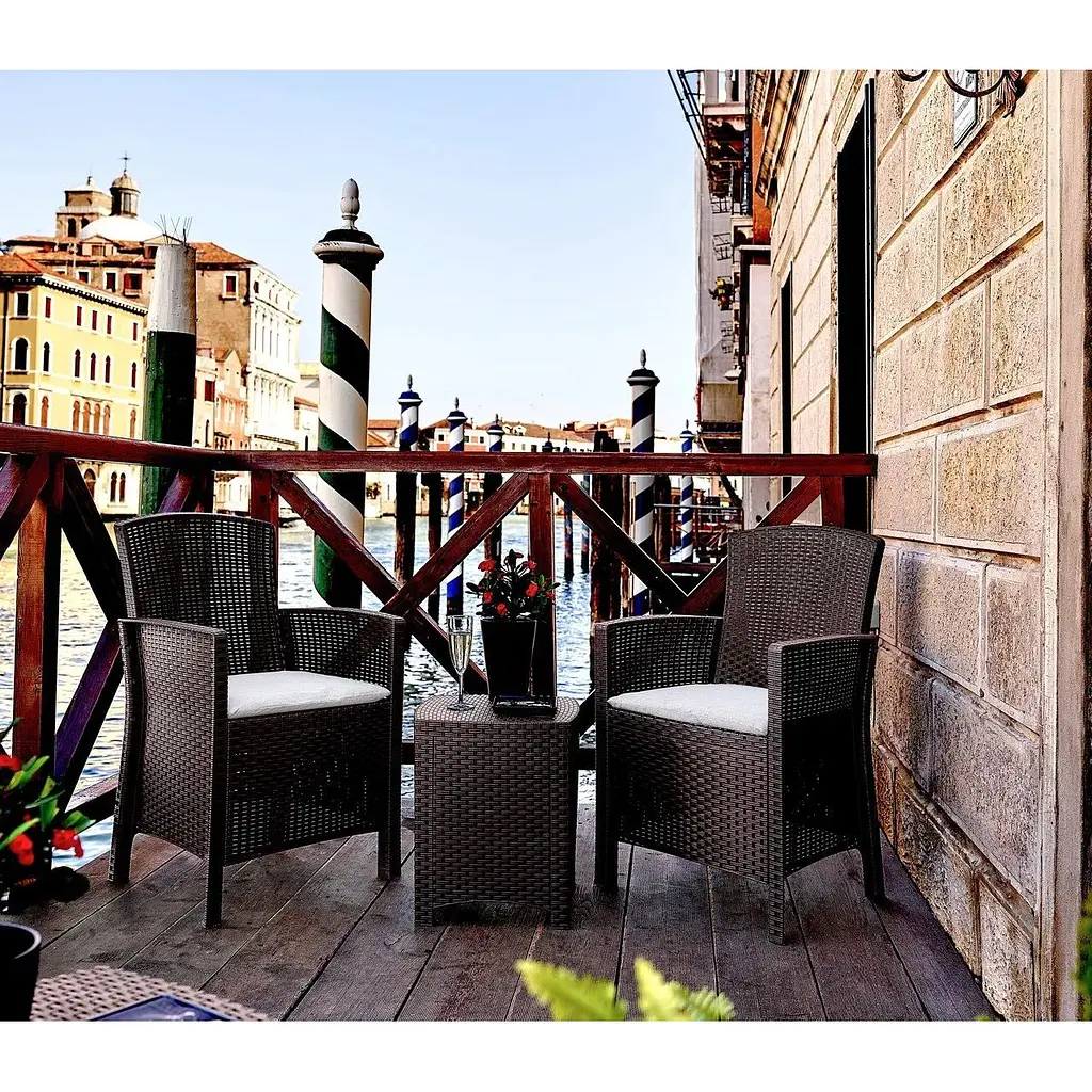 Набір садових меблів Bica Lido terrace коричневий - фото 2