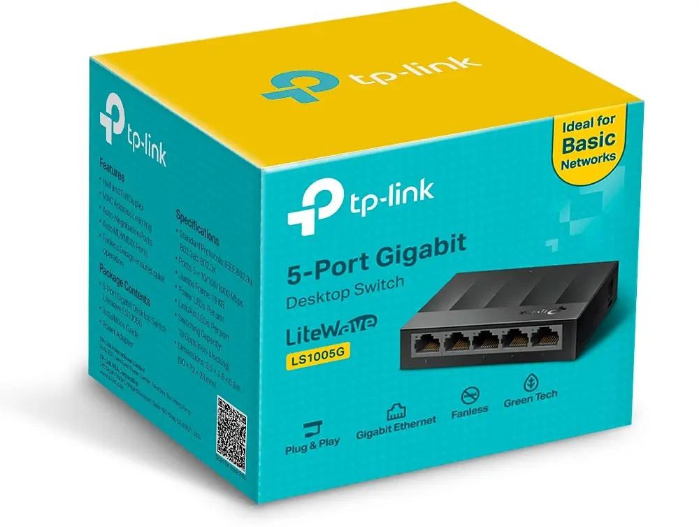 Комутатор TP-Link LS1005G - фото 2