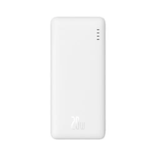 Універсальна мобільна батарея Baseus Airpow 20W 10 000 mAh білий PPQD090002