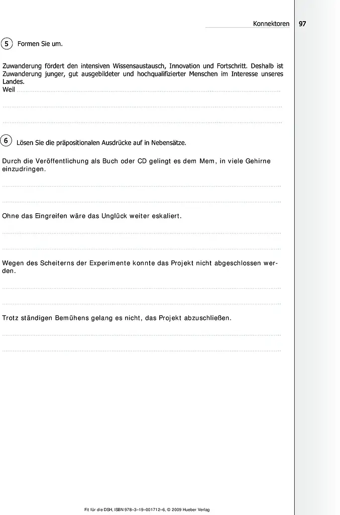 Fit fur die DSH. Ubungsbuch mit CD - фото 6