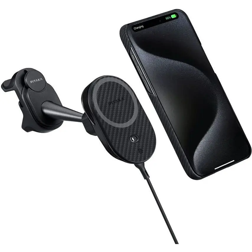 Автодержатель Pitaka MagEZ Car Mount Pro 2 Car Vent Black (CM2302T) - фото 5