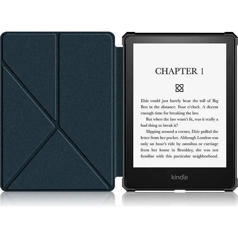 Чехол-книжка BeCover Ultra Slim Origami для Amazon Kindle Paperwhite 11th Gen 2021 Deep Blue (707219) [100913] - фото 2