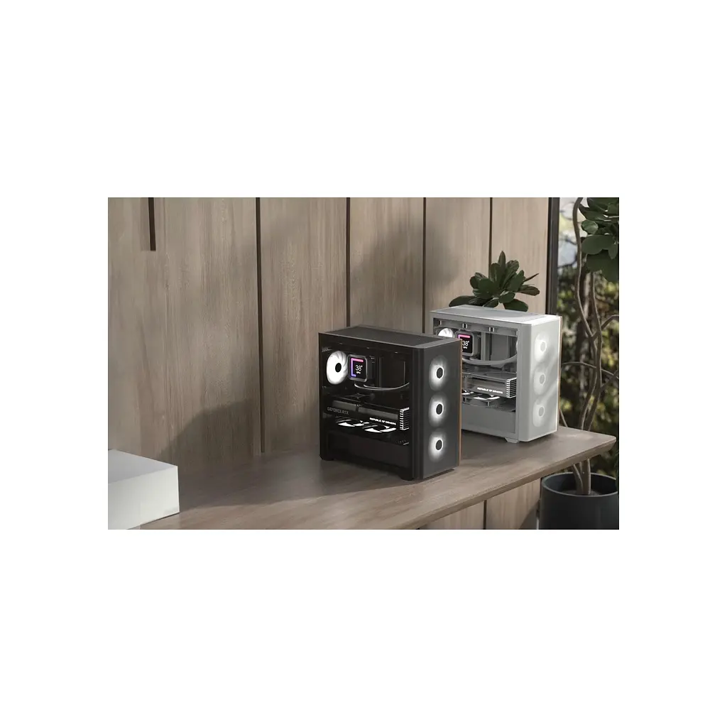 Корпус для ПК AeroCool D301A-G-BK-v2 Black (ACCS-DS03043.11) - фото 8