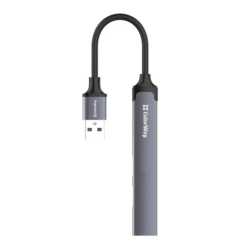 USB-хаб СolorWay USB-A 4-в-1 USB2.0х3/USB3.0 (CW-HUB05) - фото 3