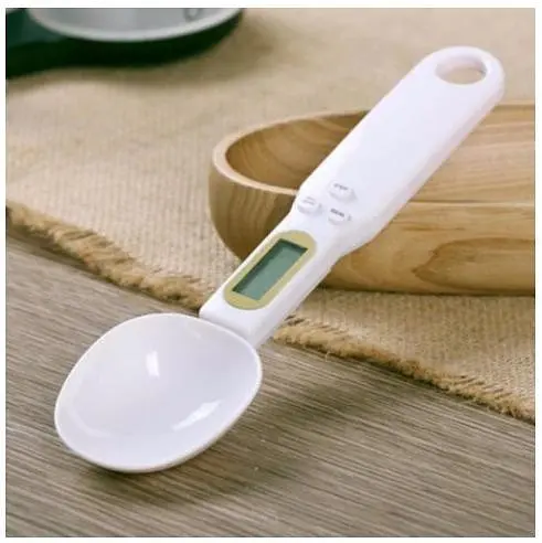 Електронна мірна ложка-ваги Digital Spoon Scale 23х6х2 см біла  - фото 9
