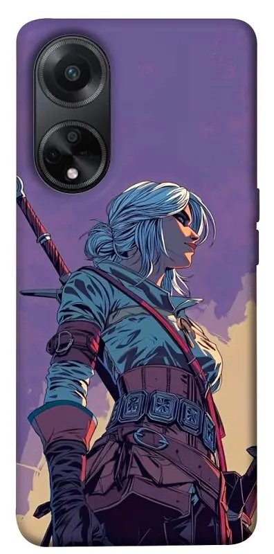 TPU чохол Demsky The witcher ciri для Oppo A58 4G