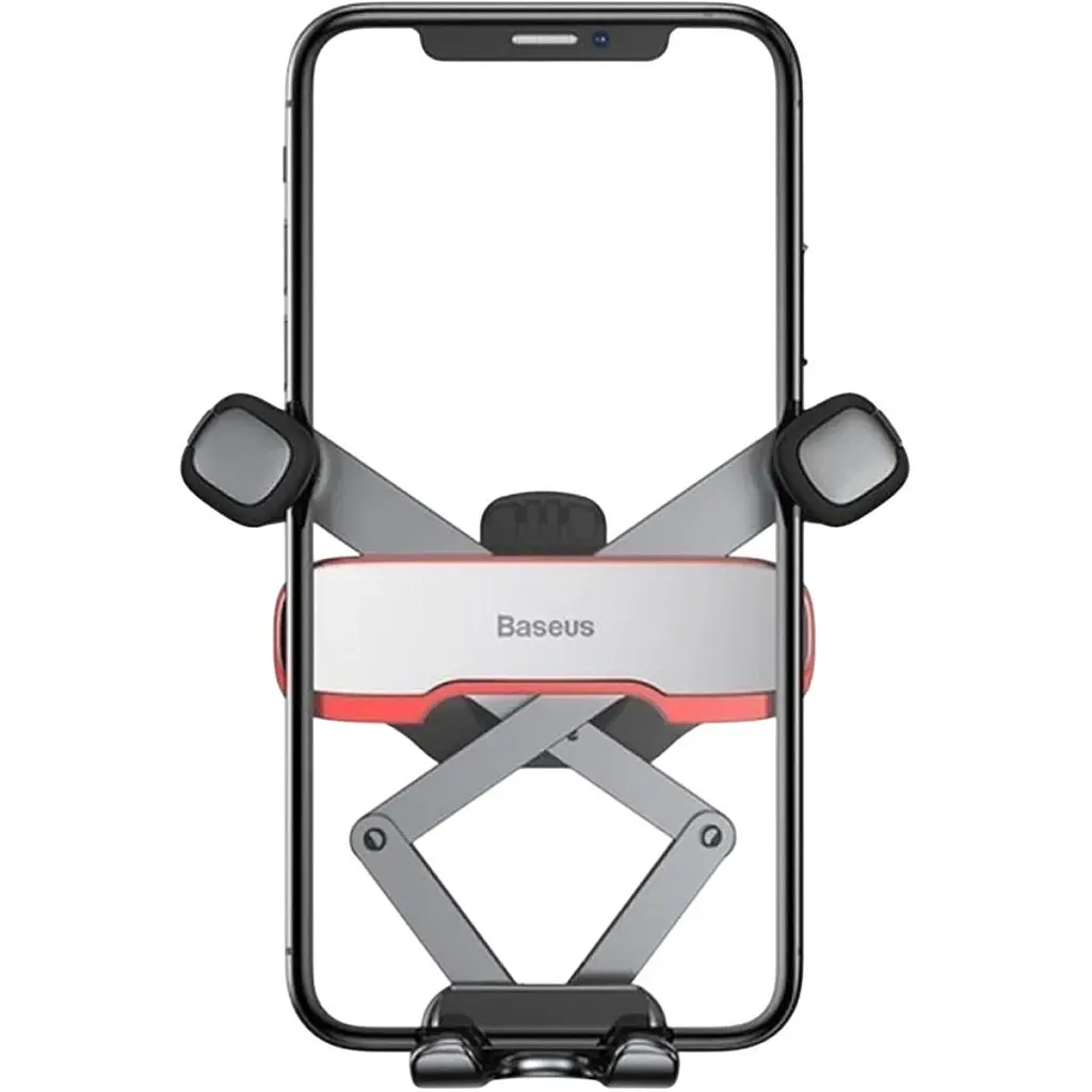 Автотримач Baseus Mr Hui Gravity Car Mount Silver (SUYL-HU0S) [168636] - фото 4