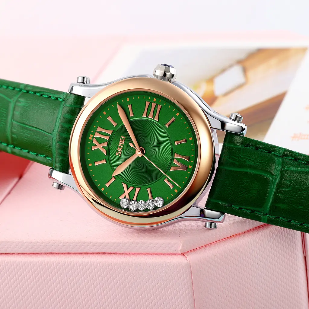 Жіночий наручний годинник 9265GN Green Skmei acs0029823 - фото 3