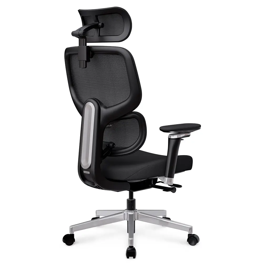 Крісло Mealux D2 Air Fabric Black (арт. HF-D2 F/B) - фото 8