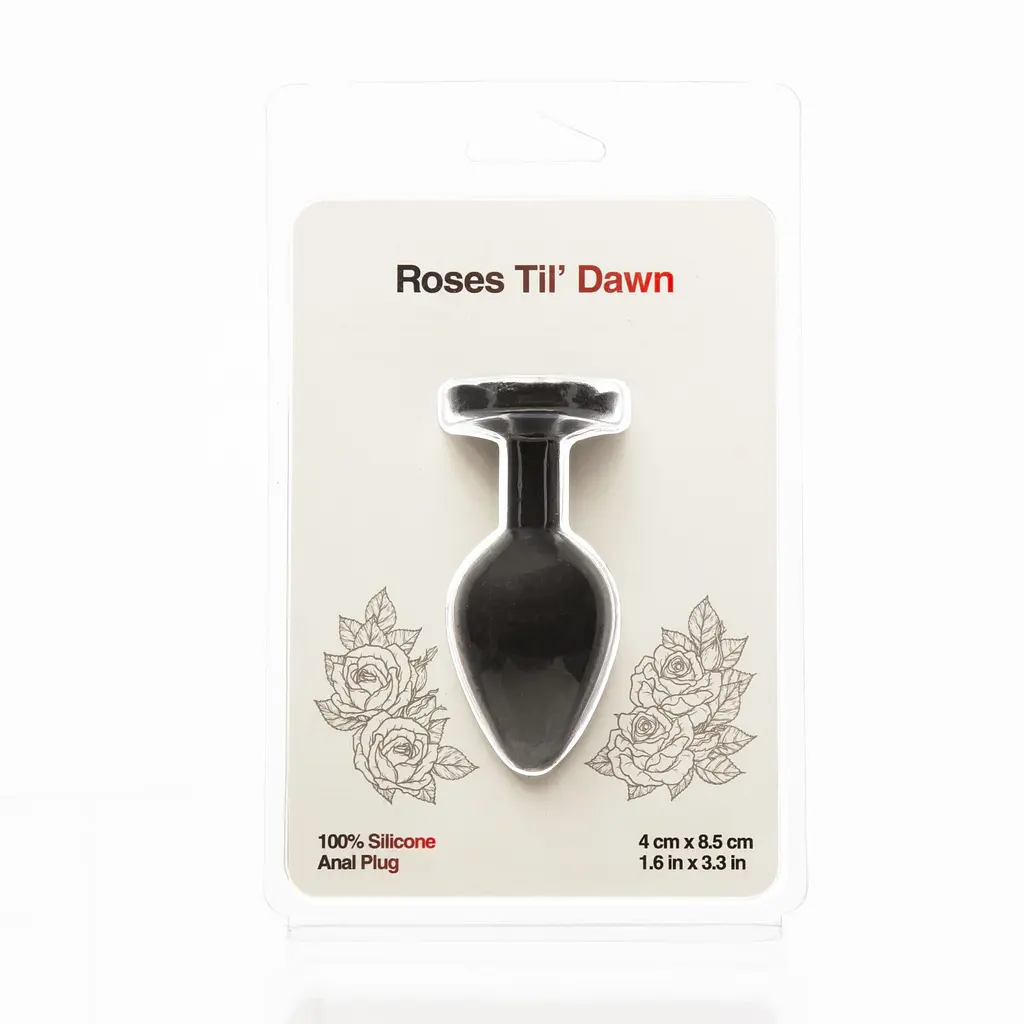 Анальна пробка Roses Til Dawn Silicone Anal Plug Medium BMS Factory SX3148 104333 - фото 3