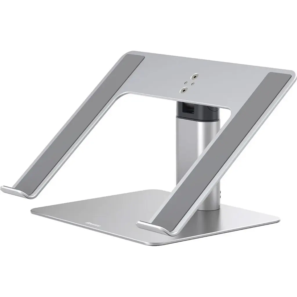 Підставка для ноутбука Baseus Metal Adjustable Laptop Stand Silver (LUJS000012) [99674] - фото 2
