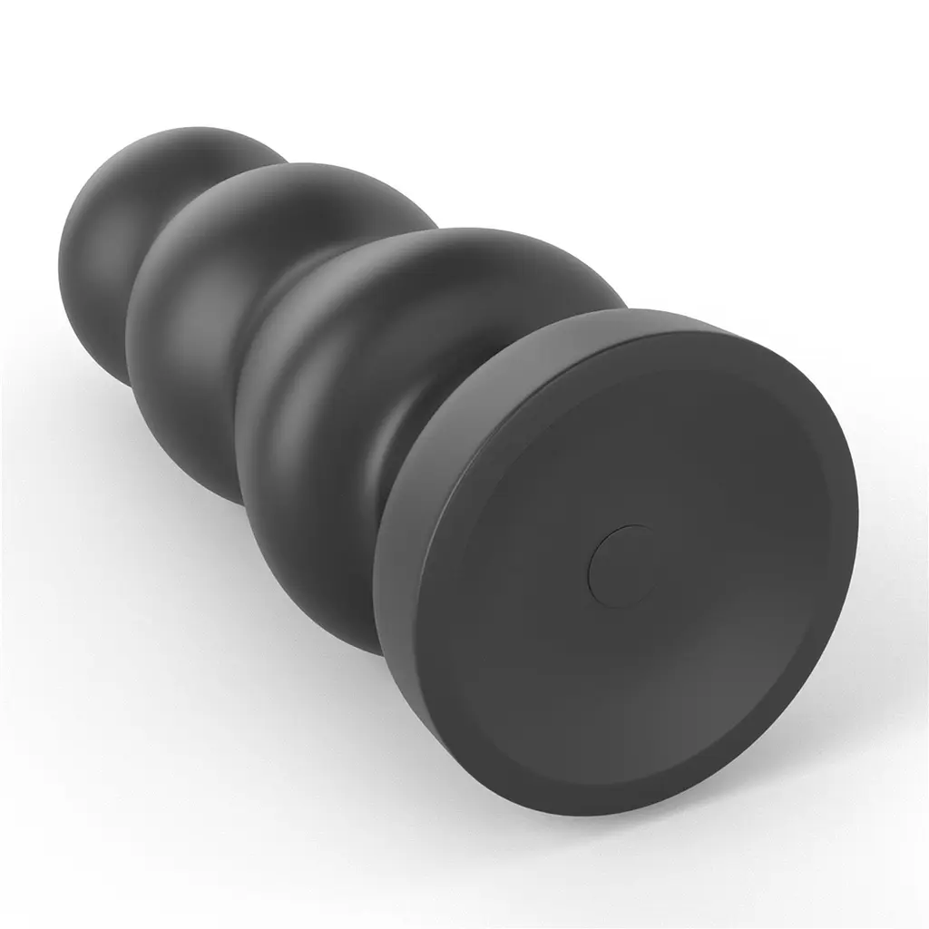 Анальная пробка LoveToy King Sized Vibrating Anal Rigger 20 см (черный) - фото 8