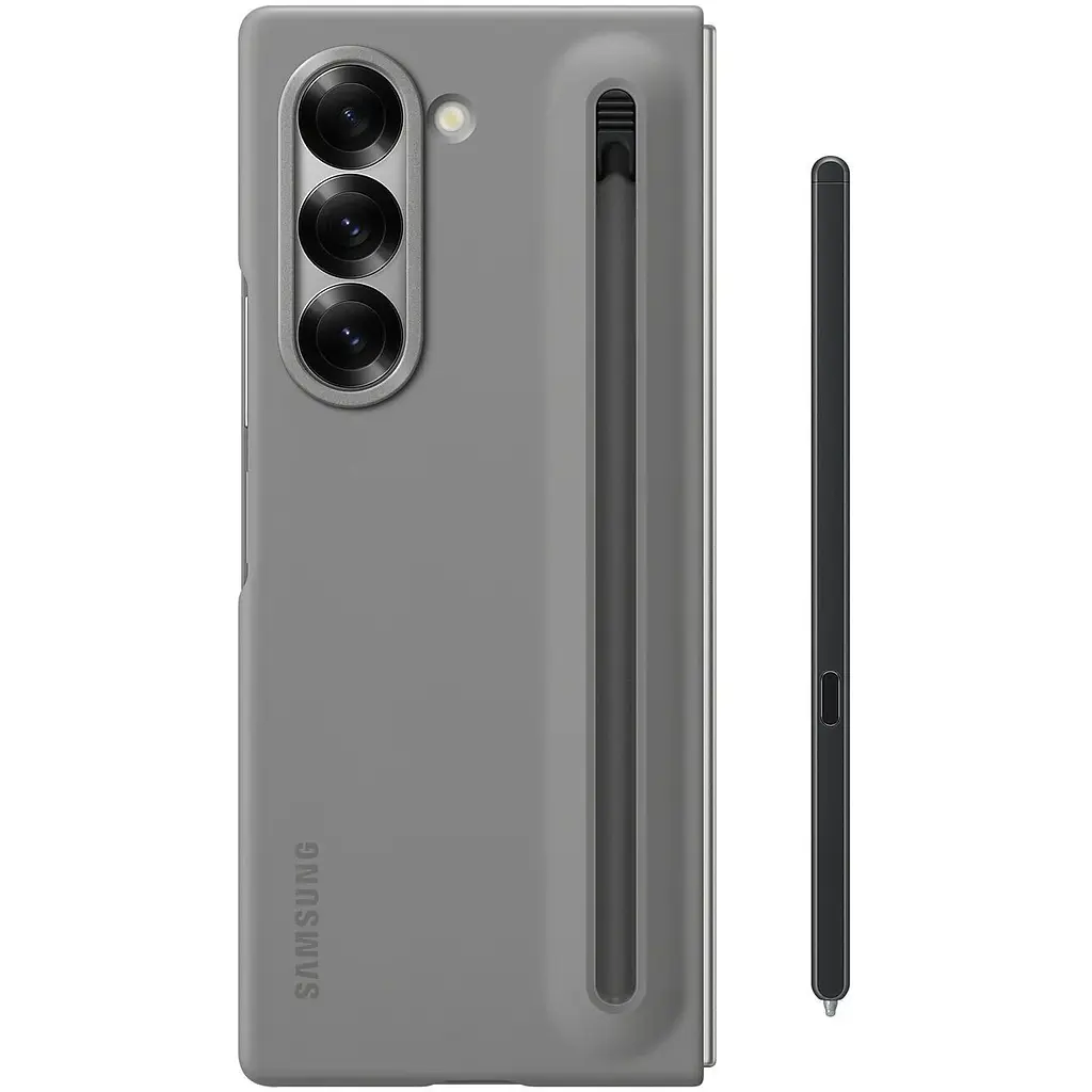Чохол-накладка Samsung Slim Cover with Pen для Samsung Galaxy Fold 6 SM-F956 Gray (EF-OF95PCJEGUA) - фото 3