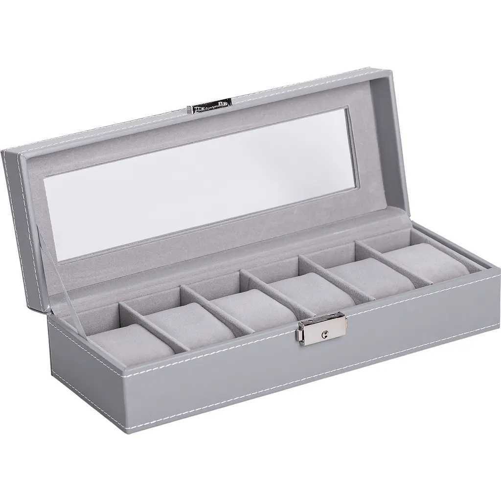 Скринька для зберігання годинників Yiwu з защіпкою 30x11x8 см HP-5-3 - фото 2