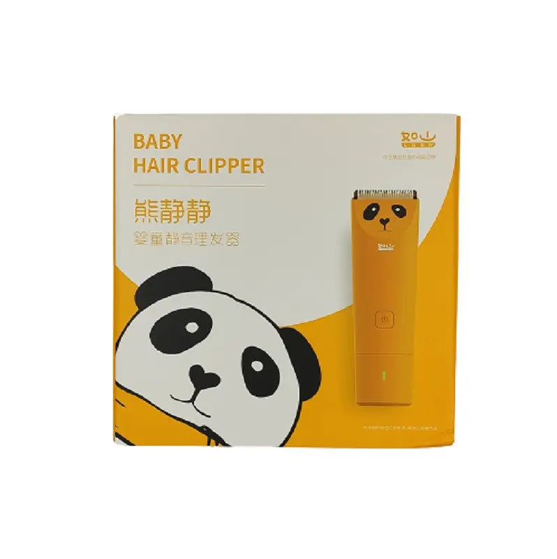 Машинка для стрижки дітей MiJia lusn Mute, Baby Electric Hair Clipper Trimmer yellow - фото 3