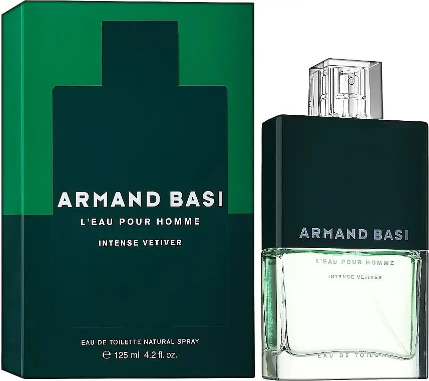 Туалетна вода Armand Basi Intense Vetiveri L'eau Pour Homme 125 мл - фото 2