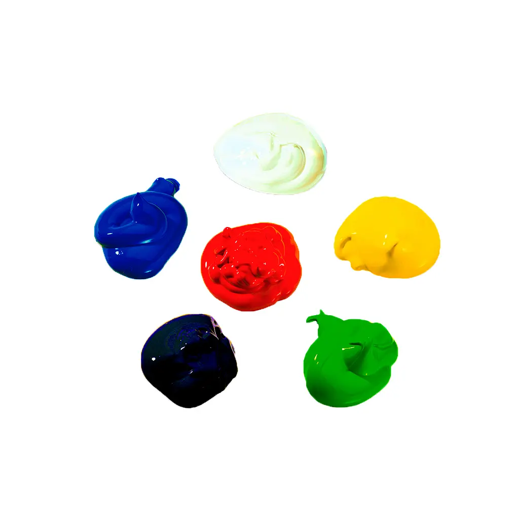 Набір для малювання Ses Creative Гуаш-Фарби Веселки, 6 кольорів (00361S) - фото 2