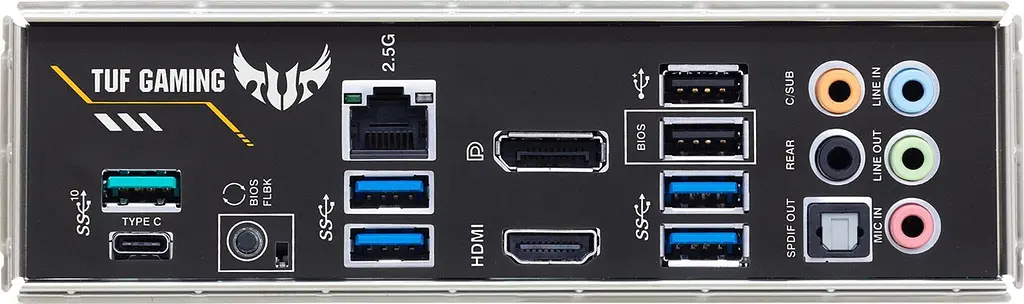 Материнская плата TUF GAMING B550-PLUS sAM4 B550 4xDDR4 M.2 HDMI DP ATX Asus teh0018973 - фото 5
