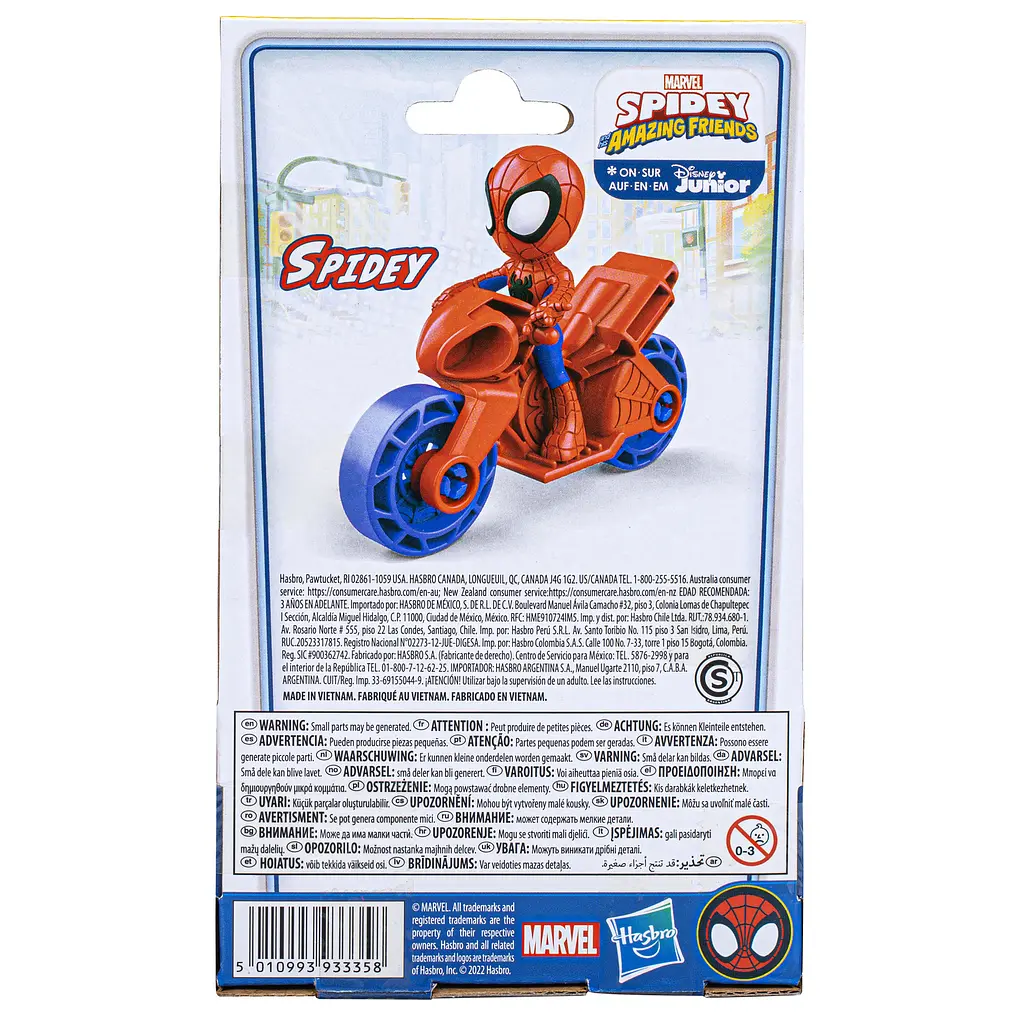 Набір іграшковий Hasbro Spiderman Marvel Spidey Amazing Friends Miles Morales 6 см (F3714_F4001) - фото 6